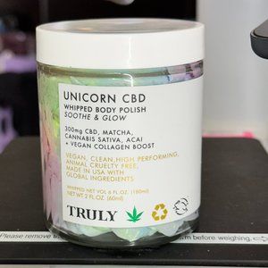 Truly unicorn CBD whipped body polish 2 fl oz
